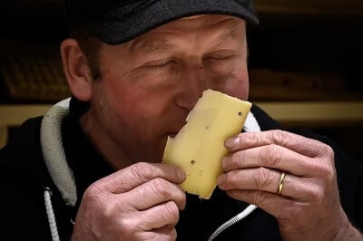 Oler el queso es fundamental en una cata